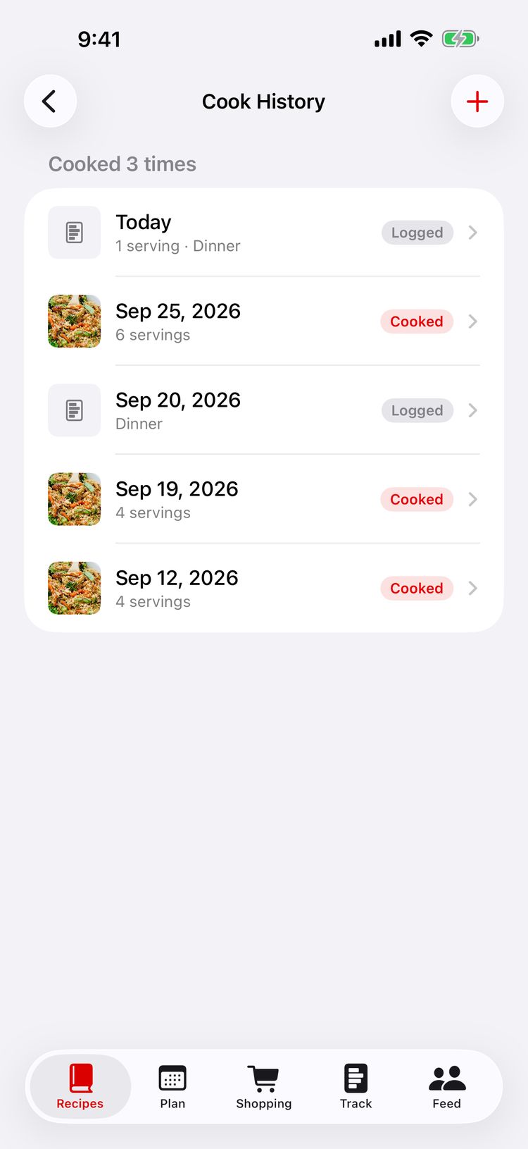 Cook history — three times and counting